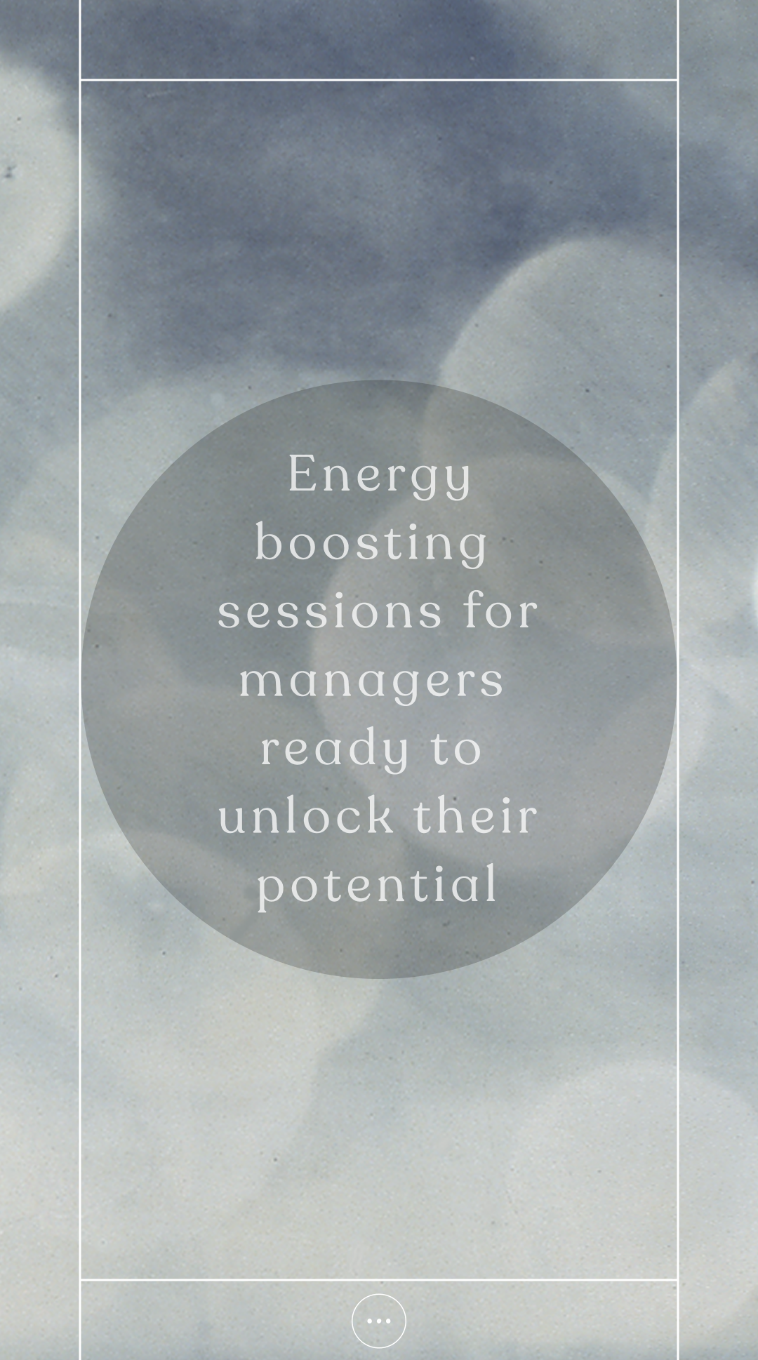 Energy boosting sessions for managers ready to unlock their potential